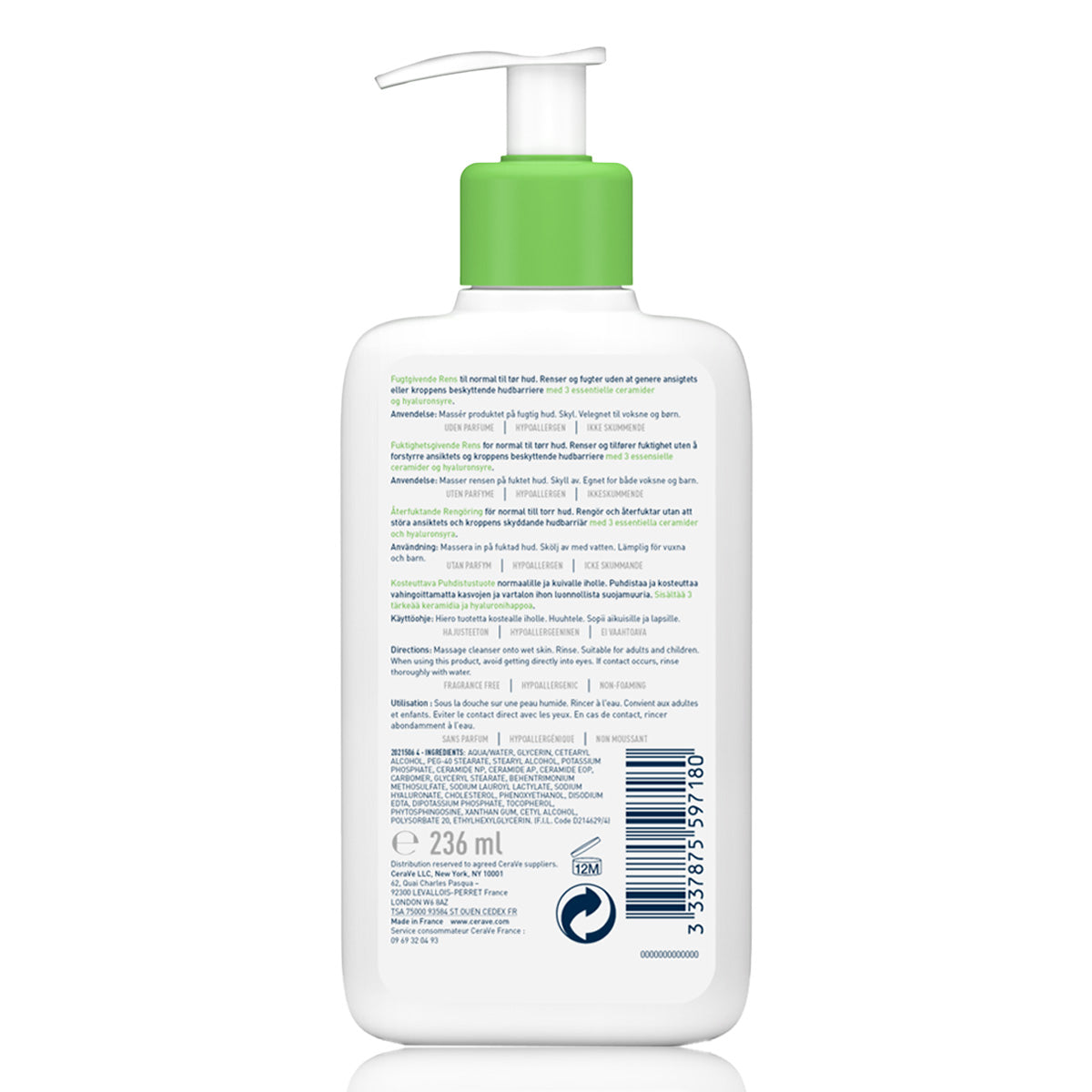 Hydrating Cleanser for Normal to Dry Skin with Hyaluronic Acid