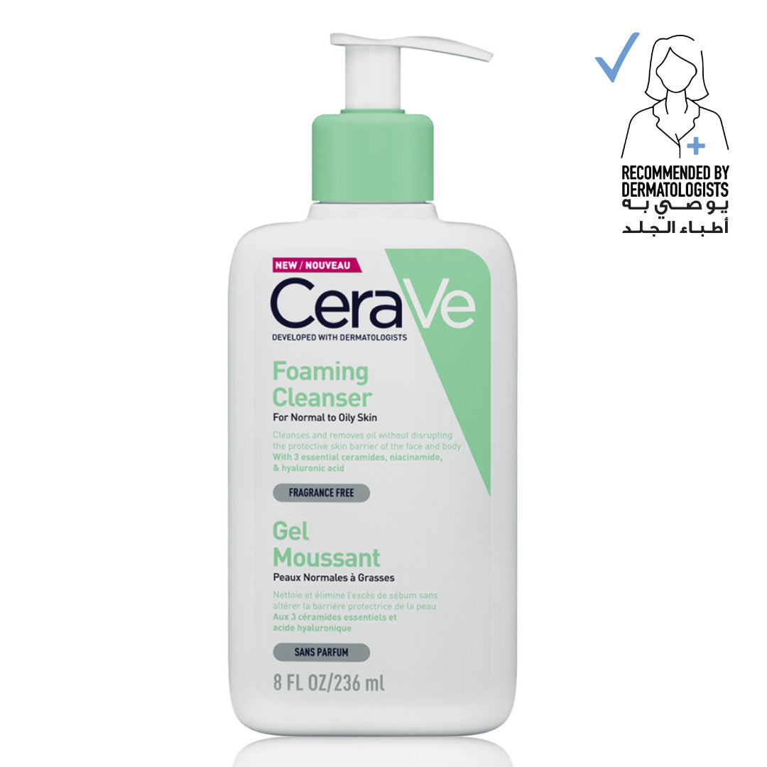Foaming Cleanser for Normal to Oily Skin with Hyaluronic Acid