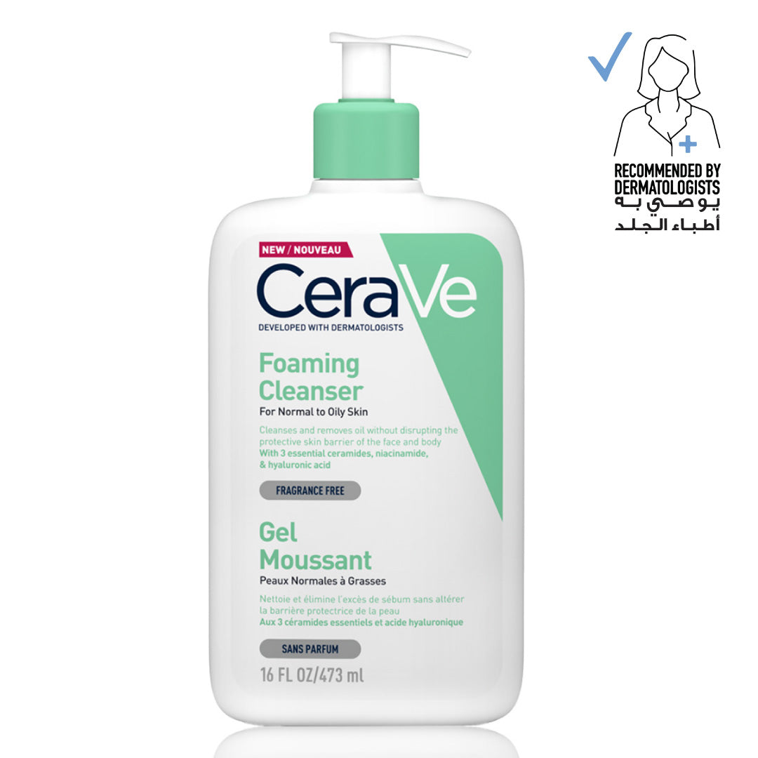 Foaming Cleanser for Normal to Oily Skin with Hyaluronic Acid