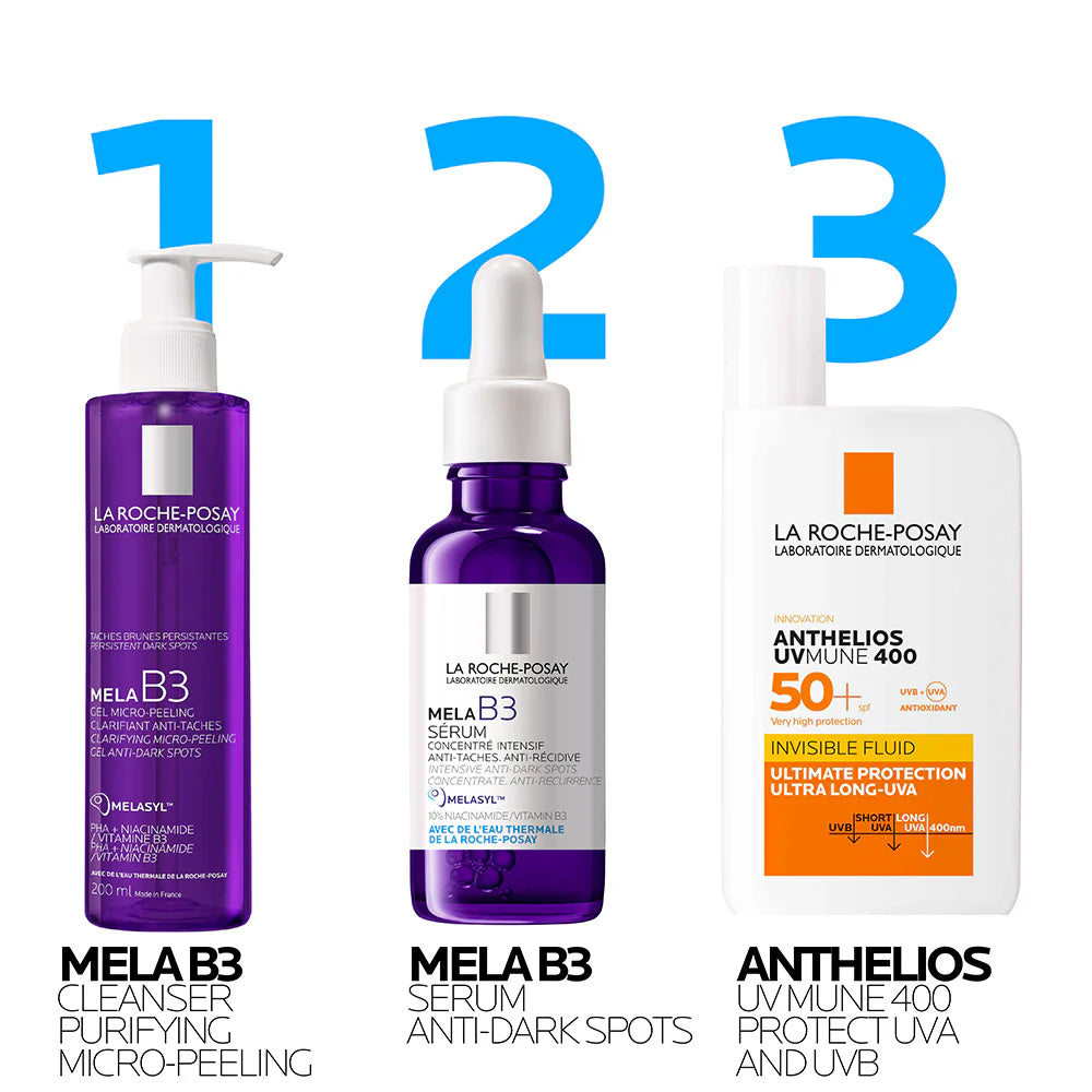 LA ROCHE POSAY Mela B3 anti-dark spots concentrate serum with Niacinamide 30ML