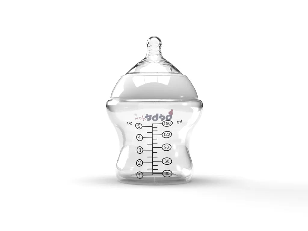 BEBEDOU NaturaNeck Feeding Bottle 0M+ 150ml BBD1101
