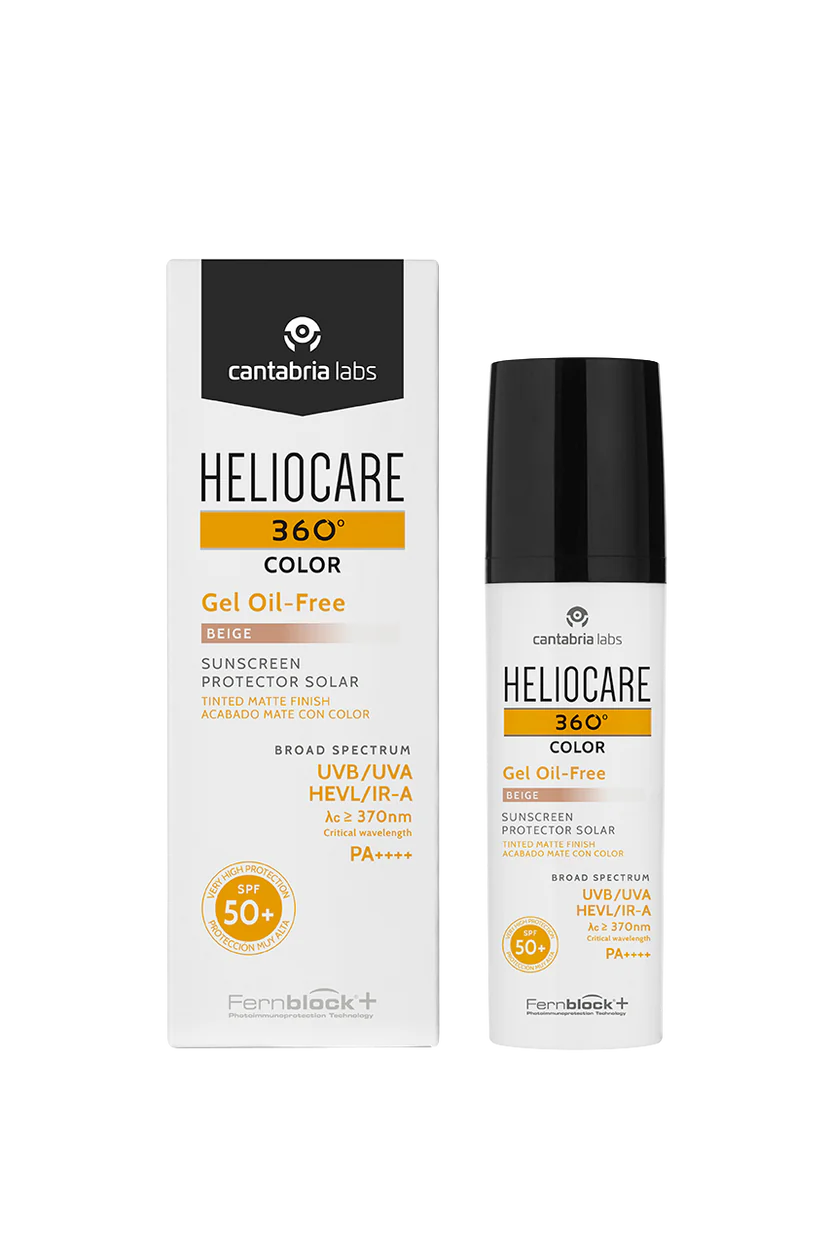 HELIOCARE 360 Gel Oil Free Color Spf 50+ Tinted BEIGE 50ML