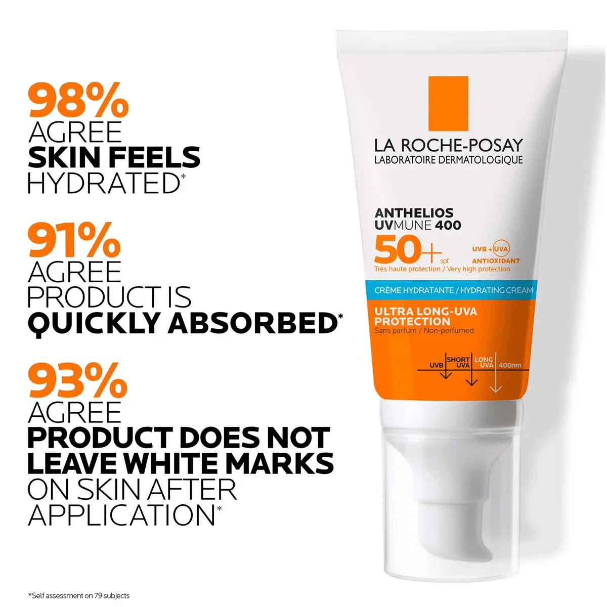 La Roche-Posay Anthelios UVMune 400 Moisturizing Sunscreen – 50 ml