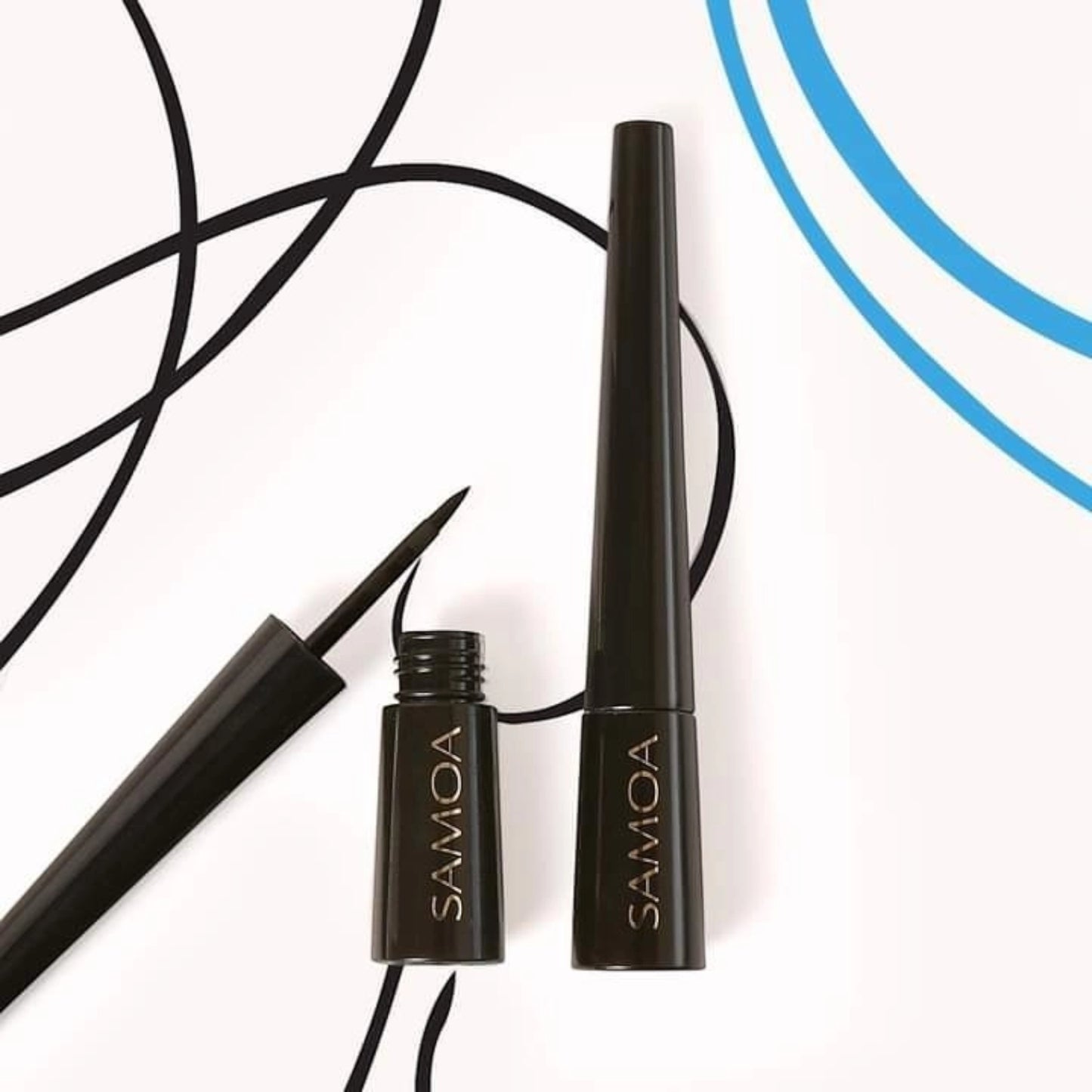 SAMOA Black Eyeliner Long-lasting Dip liner
