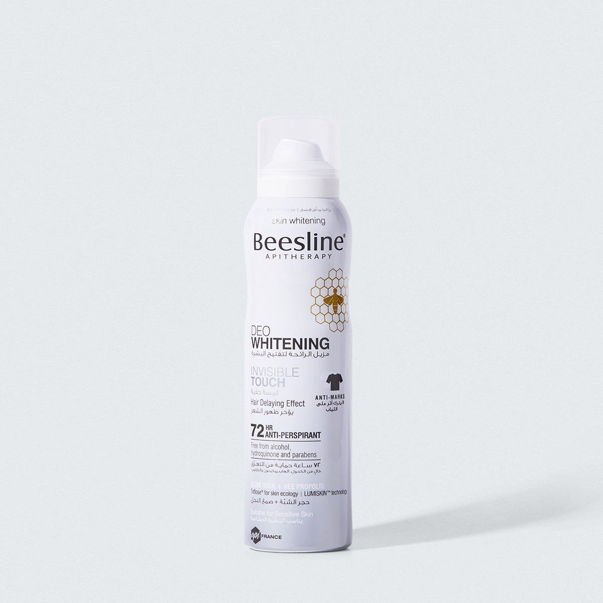 BEESLINE Deo Whitening Spray 72HR Invisible Touch 150ml