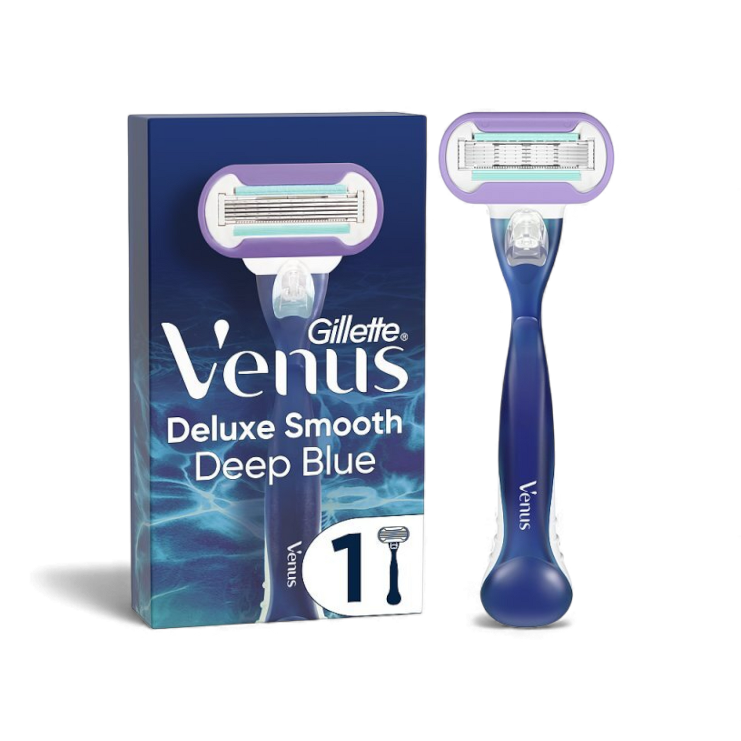 Gillette Deluxe Smooth – Deep Blue