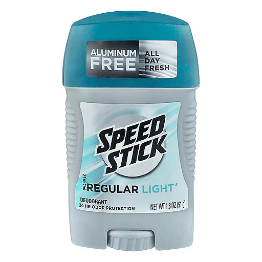 speed stick regular light 51g deodorant