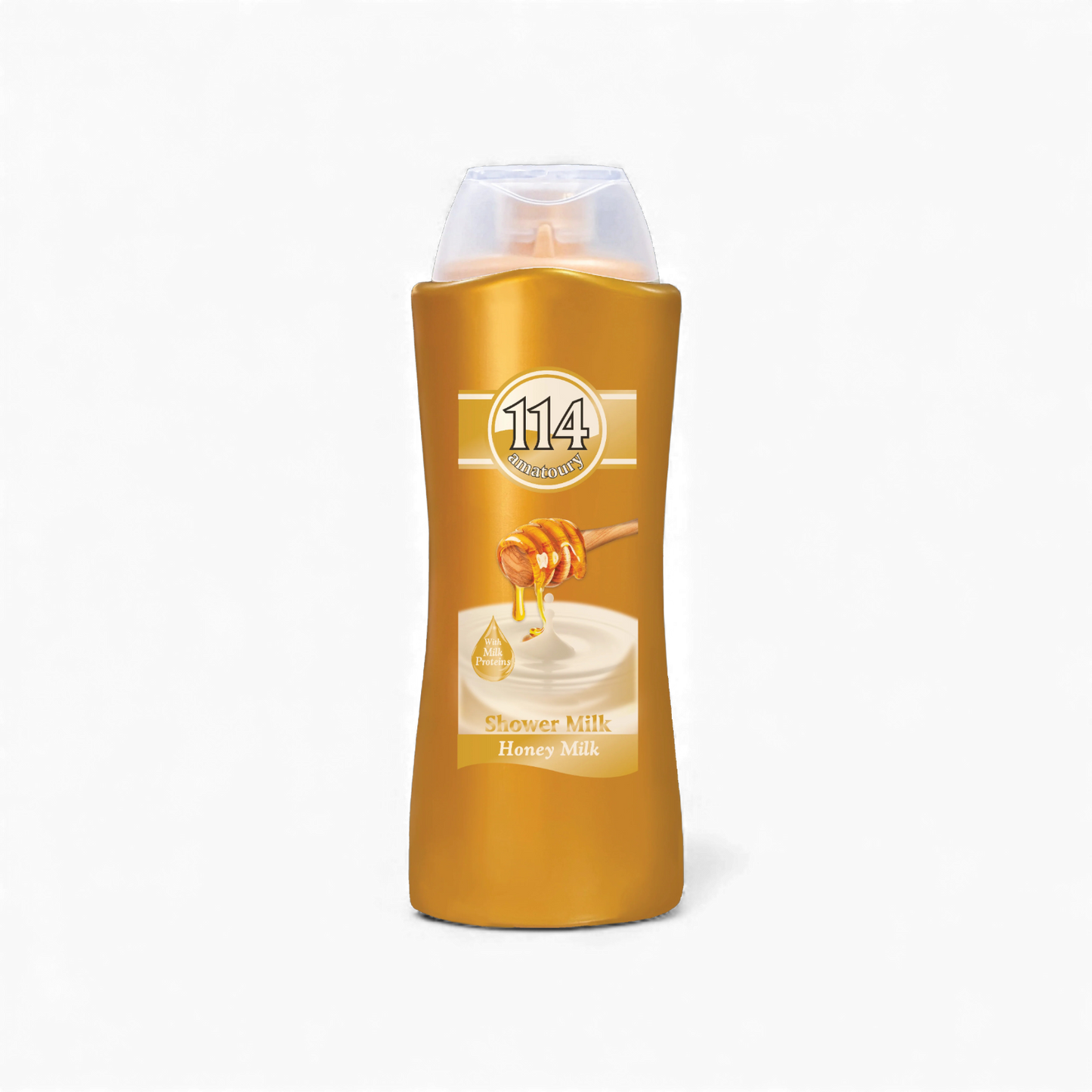 114 Shower Gel Honey & Milk - 650ml