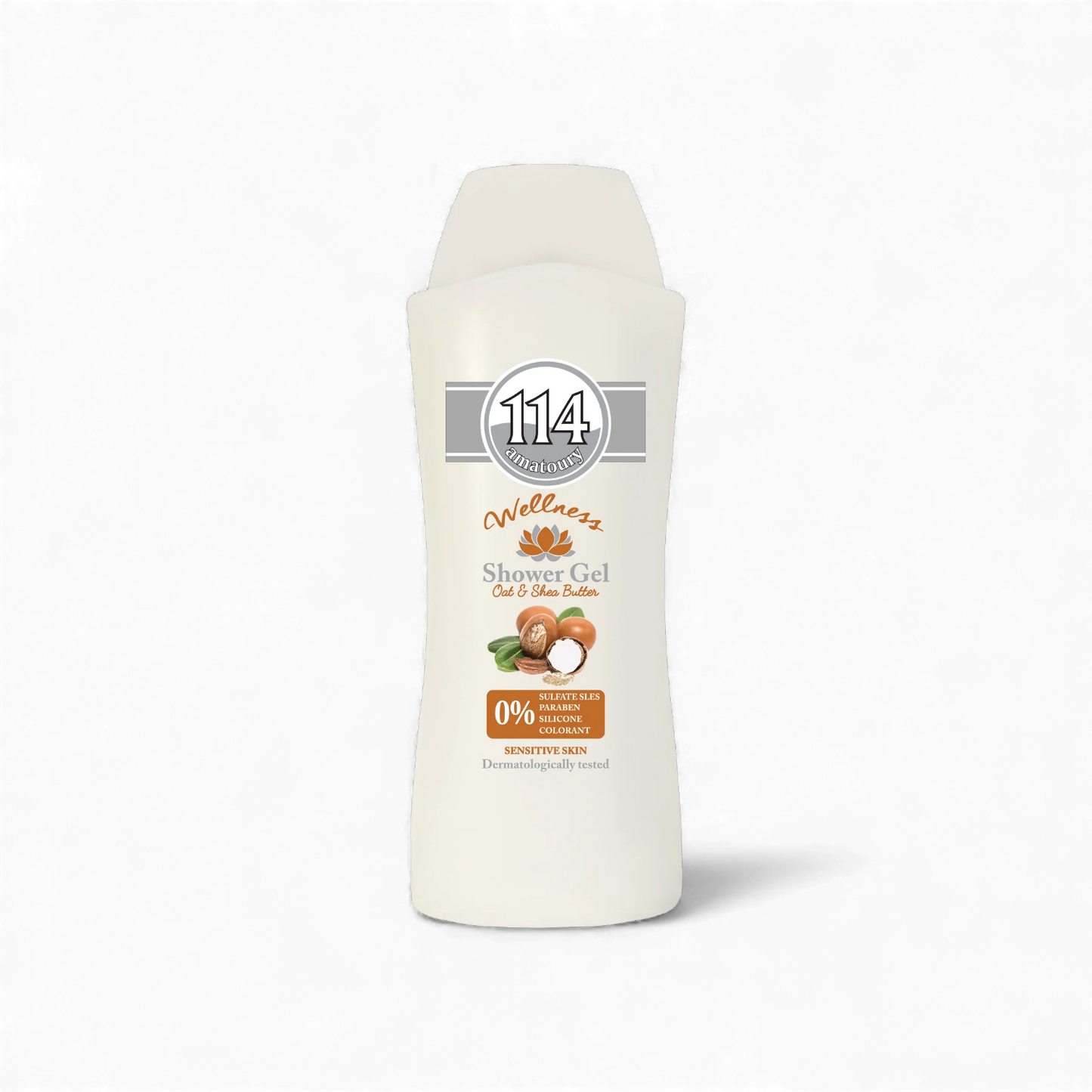 114 Shower Gel Oat & Shea Butter - 650ml