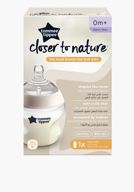 Tommee Tippee Closer To Nature Feeding Bottle - 150 ml