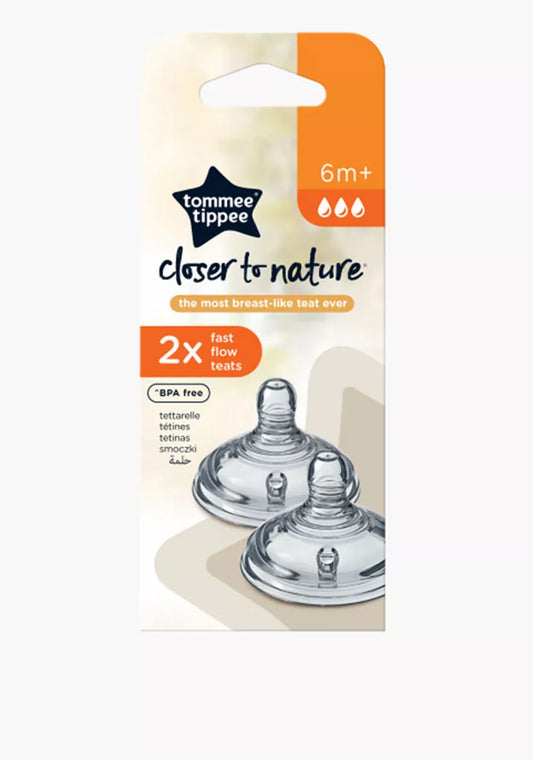 tommee tippee 2 fast flow teats