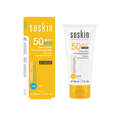 SOSKIN Sun Cream Fluide Very High Protection SPF 50+ 50ml