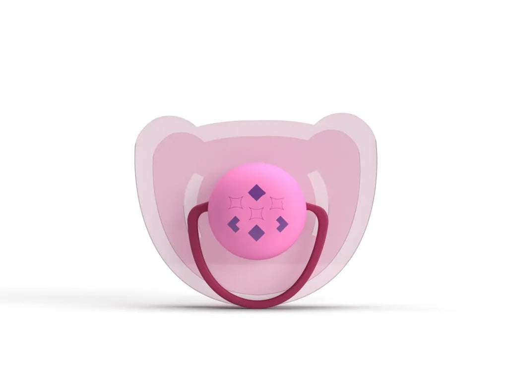 BEBEDOU Physiological Pacifier with Protective Cap (0-6m) BBD3104