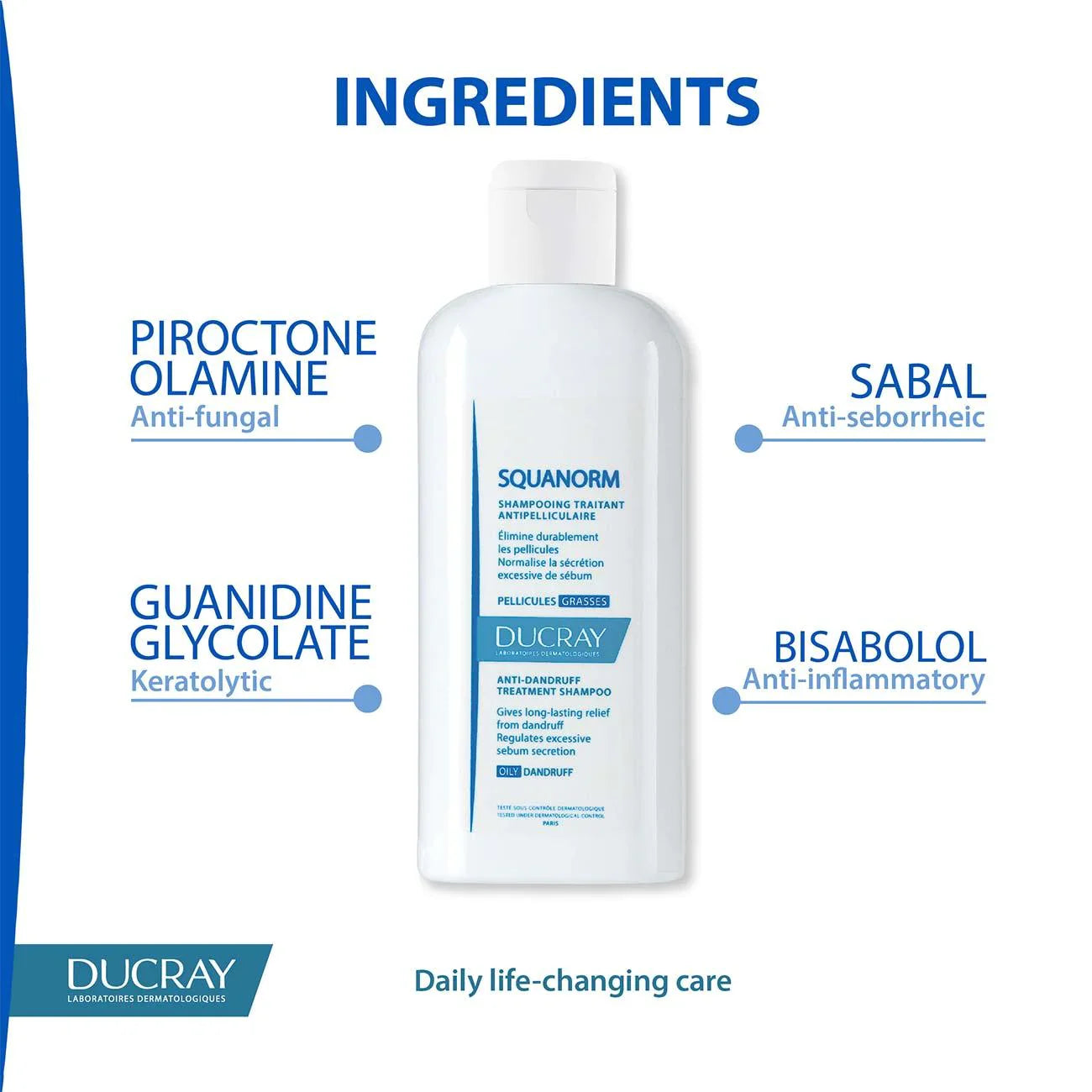 Squanorm Anti-Dandruff Treatment Shampoo - Oily Dandruff