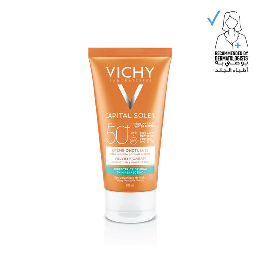 Capital Soleil Velvety Sunscreen for Normal to dry Skin SPF50+ 50ml