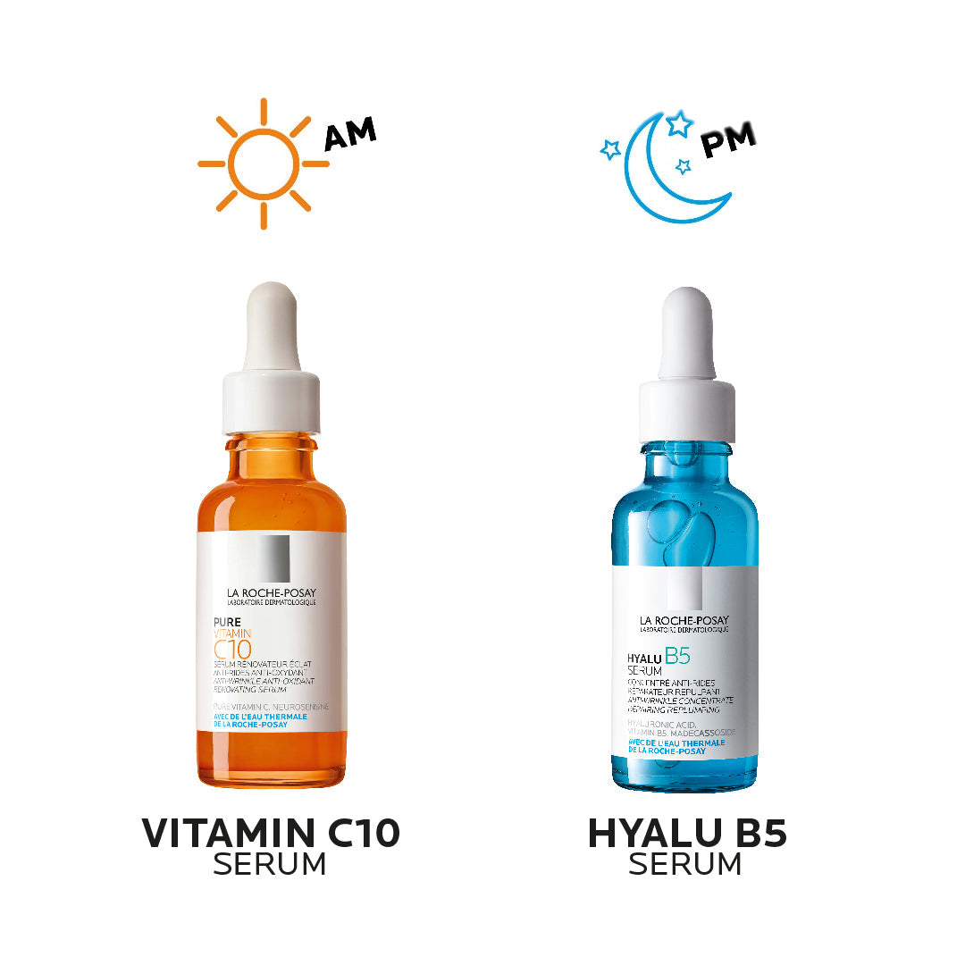 LA ROCHE POSAY 10% Pure Vitamin C Anti Aging Face Serum for Wrinkles