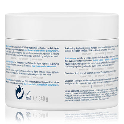 Moisturizing Cream for Dry Skin with Hyaluronic Acid