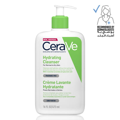 Hydrating Cleanser for Normal to Dry Skin with Hyaluronic Acid