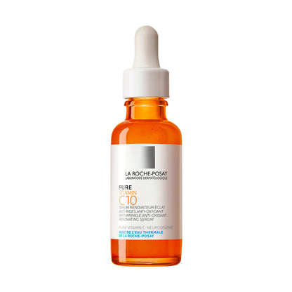 LA ROCHE POSAY 10% Pure Vitamin C Anti Aging Face Serum for Wrinkles