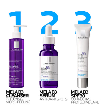 LA ROCHE POSAY Mela B3 Anti-dark spots cleanser with Niacinamide for all skin types 200ml