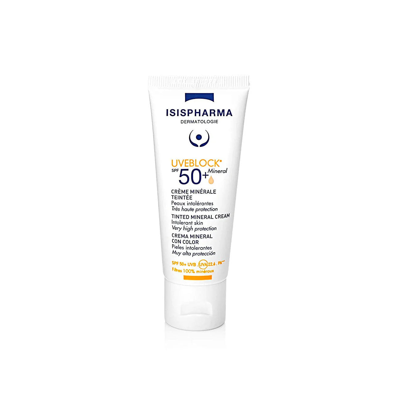 ISISPHARMA Uveblock Mineral Cream Tinted SPF 50+ 40ML