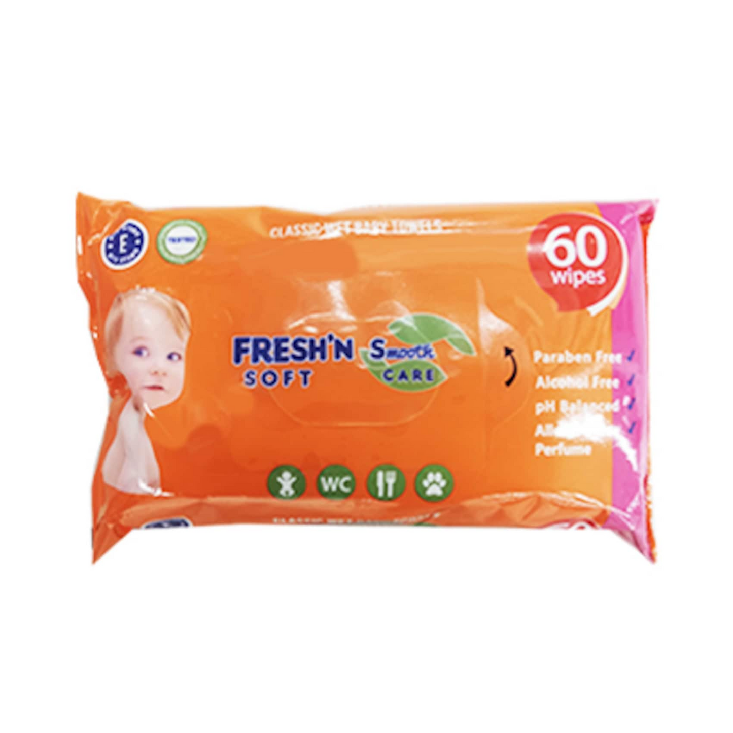 fresh'n soft 60 wipes