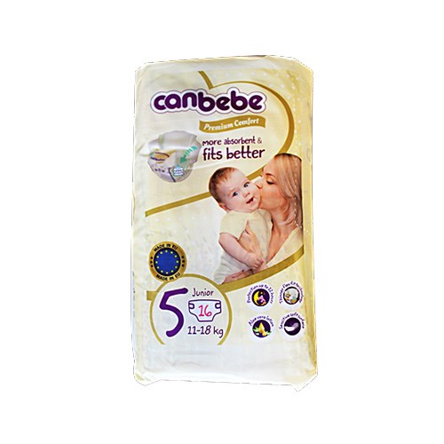 Canbebe 5 JUNIOR 7-14 KG 16 Diapers