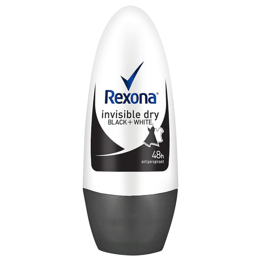 rexona invisible dry black + white roll