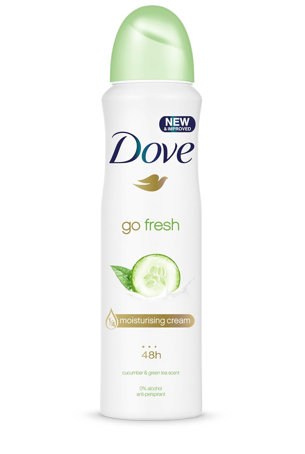 Go Fresh Cucumber Aerosol Anti-Perspirant Deodorant 250 ml