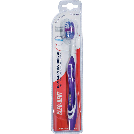 Cleo Dent Toothbrush Maxi Clean Flex Zone - Medium