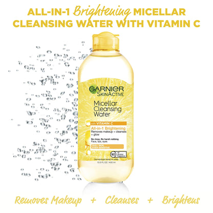 GARNIER Micellar Brightening Cleansing Water Vitamin C 400ML