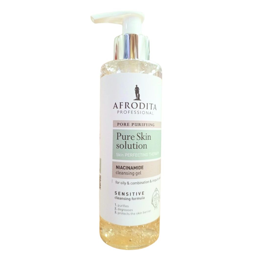 AFRODITA Pure Skin Solution Niacinamide Cleansing Gel 180ml