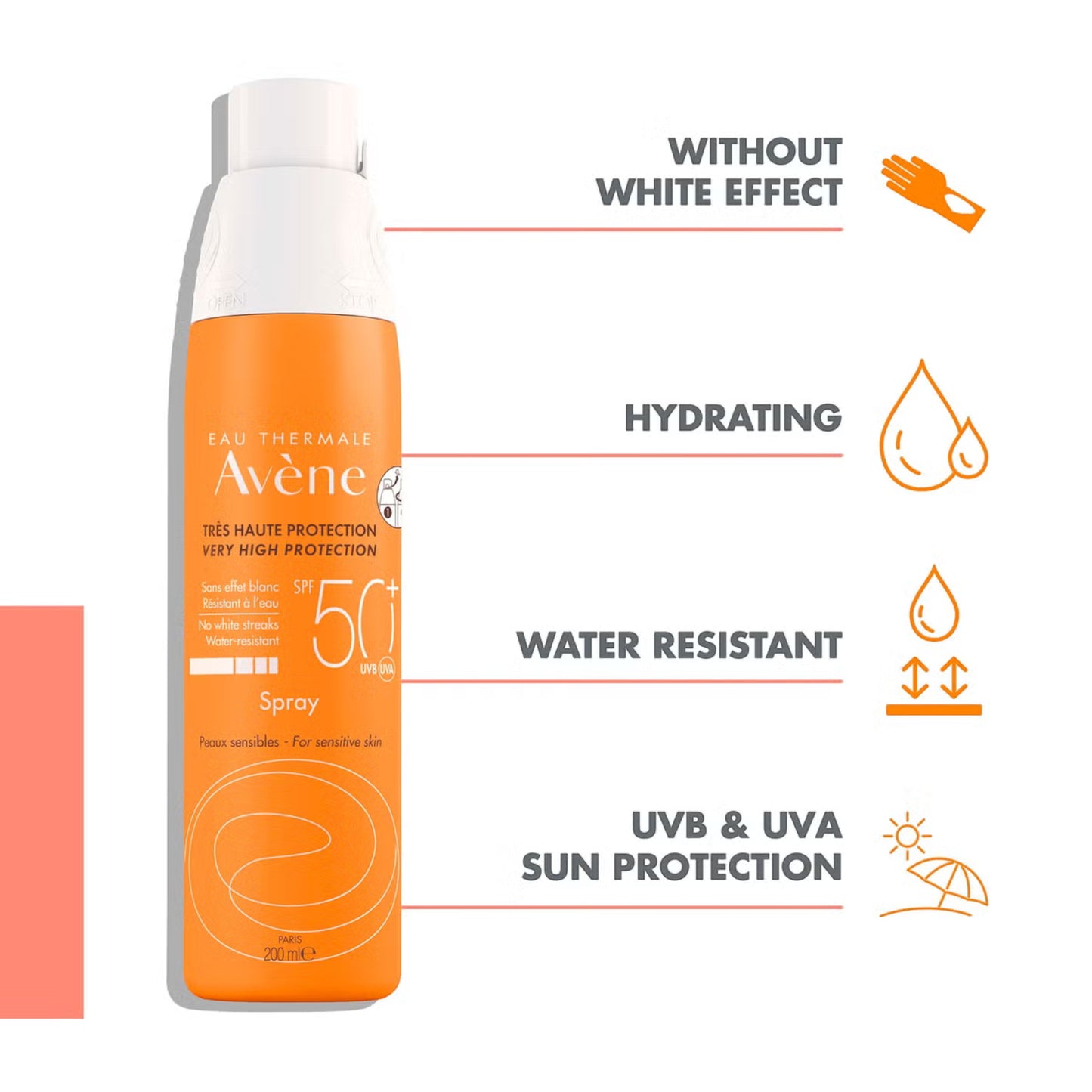Avène Very High Protection Sun Spray – 200 ml
