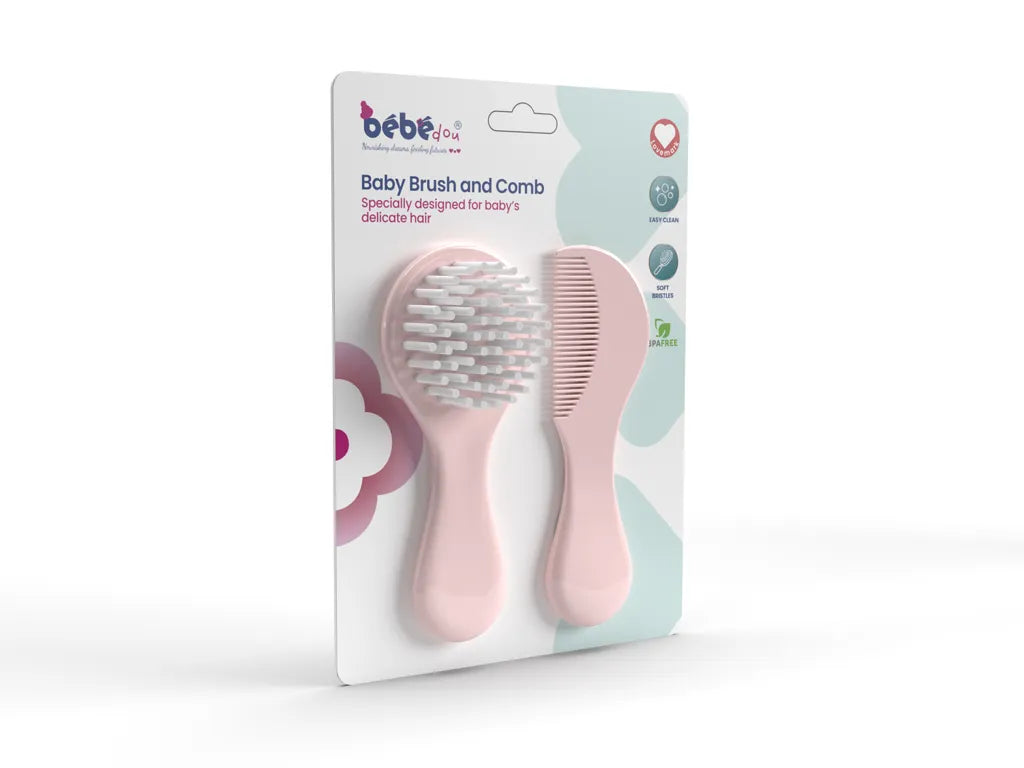 BEBEDOU Baby Hairbrush and Hair Comb (0m+) BBD5201