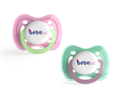 BEBEDOU Orthodontic Pacifier with Protective Cap (0-6m) BBD3101