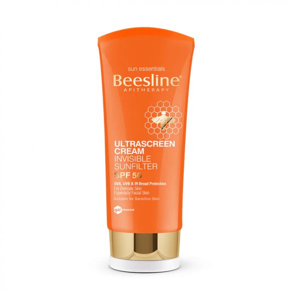 BEESLINE Ultrascreen Cream Invisible Sunfilter SPF50 60ML X2