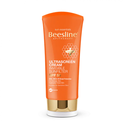 BEESLINE Ultrascreen Cream Invisible Sunfilter SPF50 60ML X2