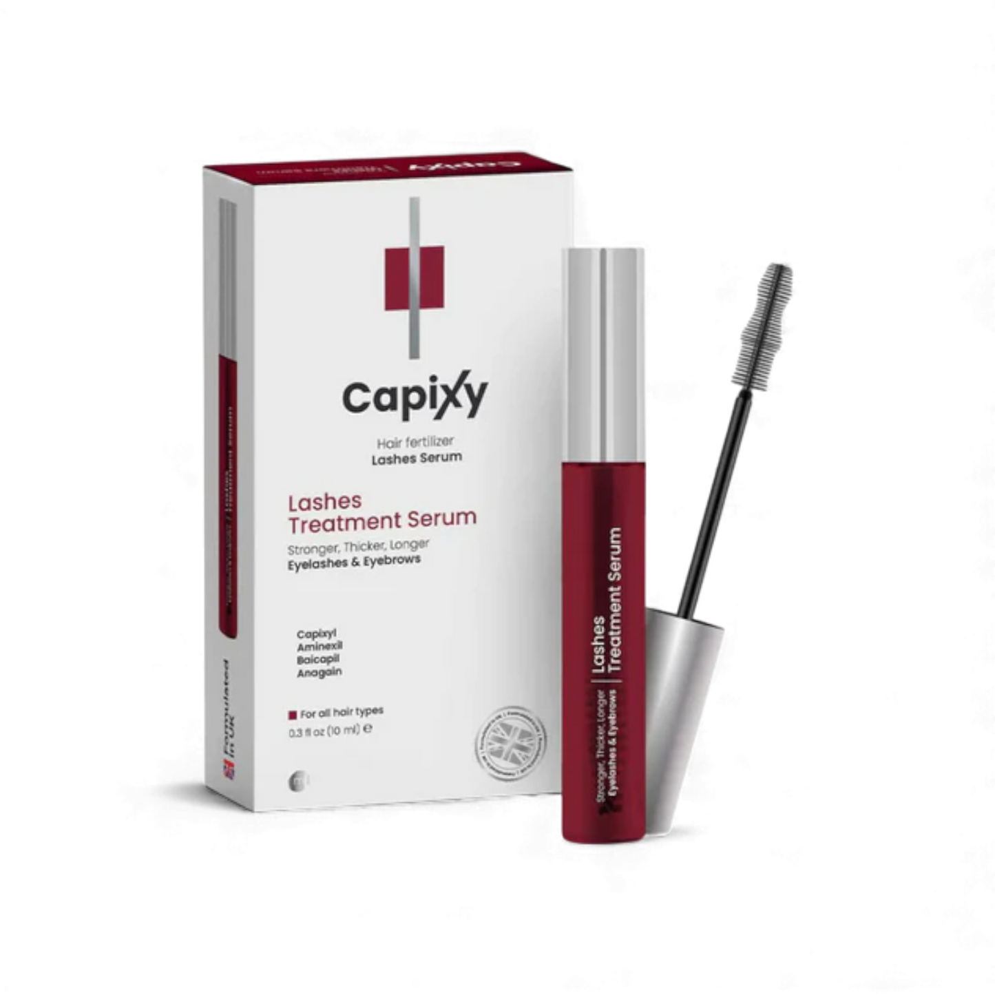 Capixy Fertilizer Hair Growth For Lashes And Eyebrows 10ml