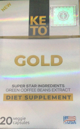 LORGANICA Keto Gold 20 CAPSULES