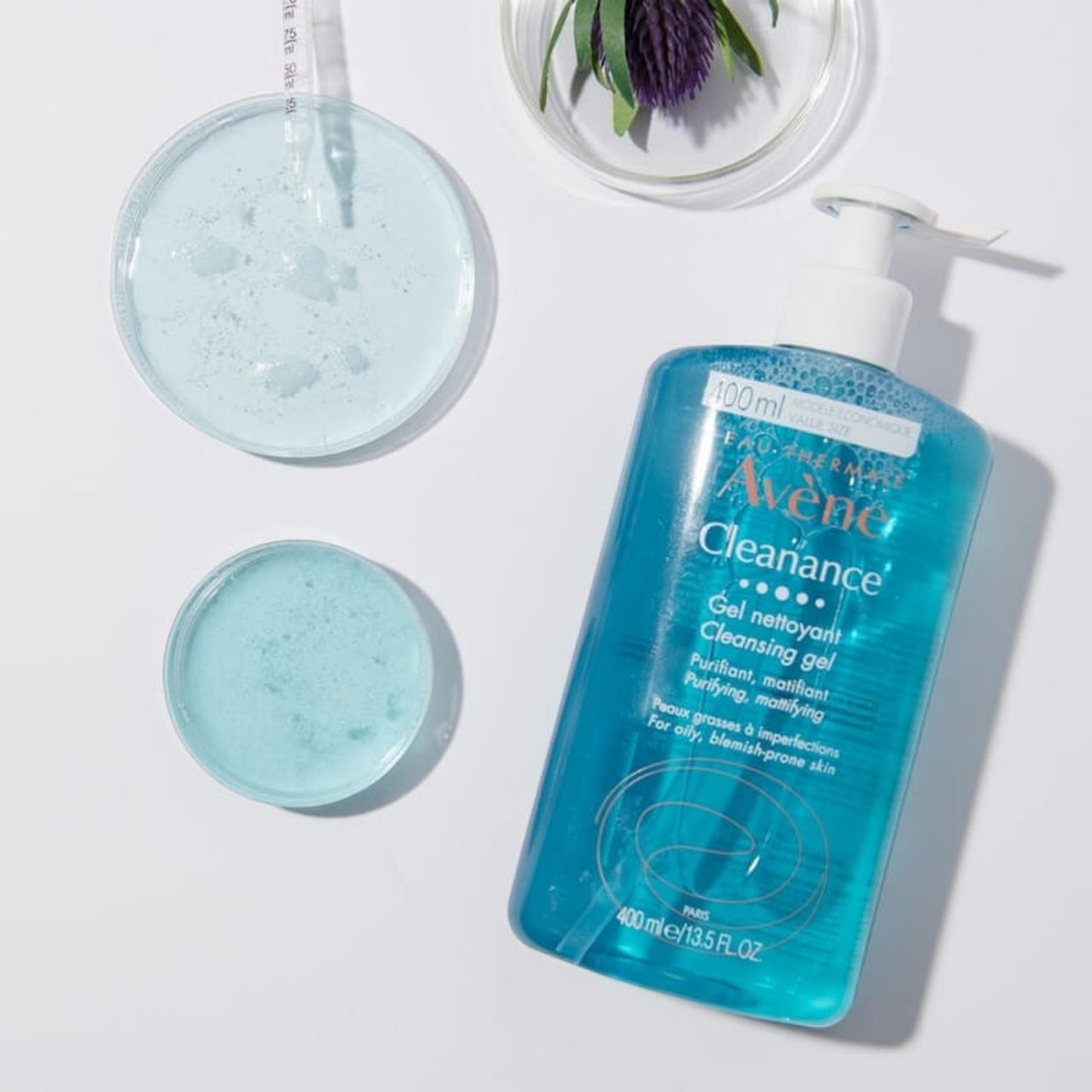 Avène Cleanance Cleansing Gel for Oily And Acne-Prone Skin - 400ml & 200ml