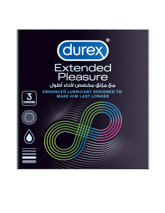 DUREX Extended Pleasure 3 Condoms