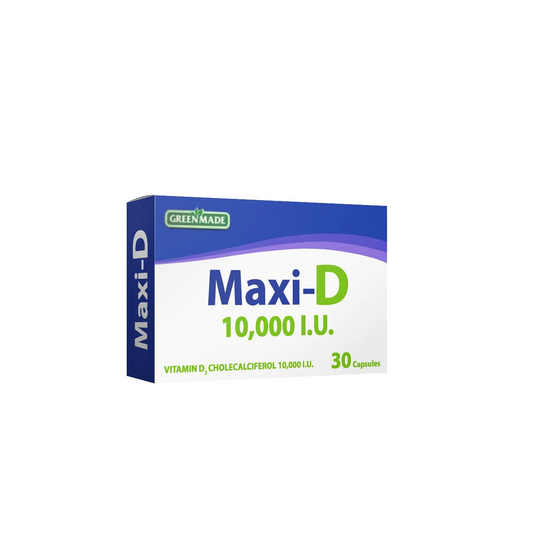 MAXI-D 10000 I.U CAPX30 GREEN