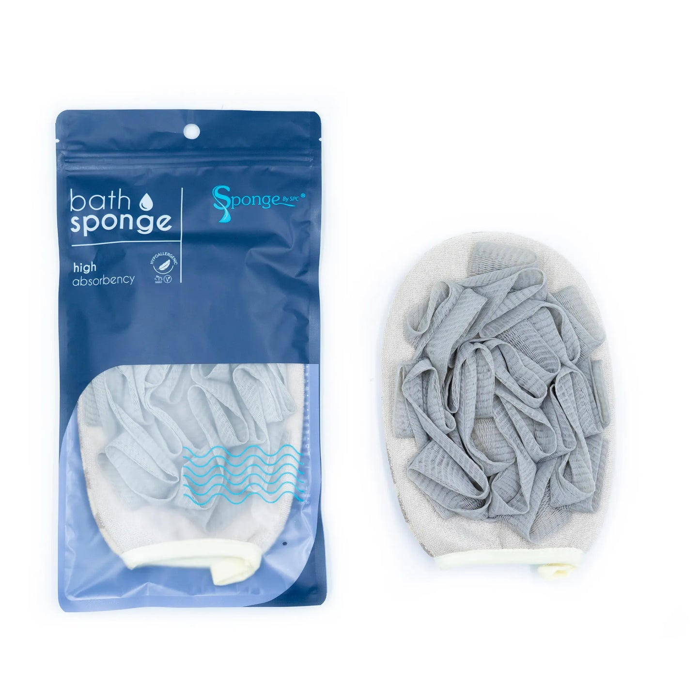 SPC Bath Towel Flower Scrub SPA-707