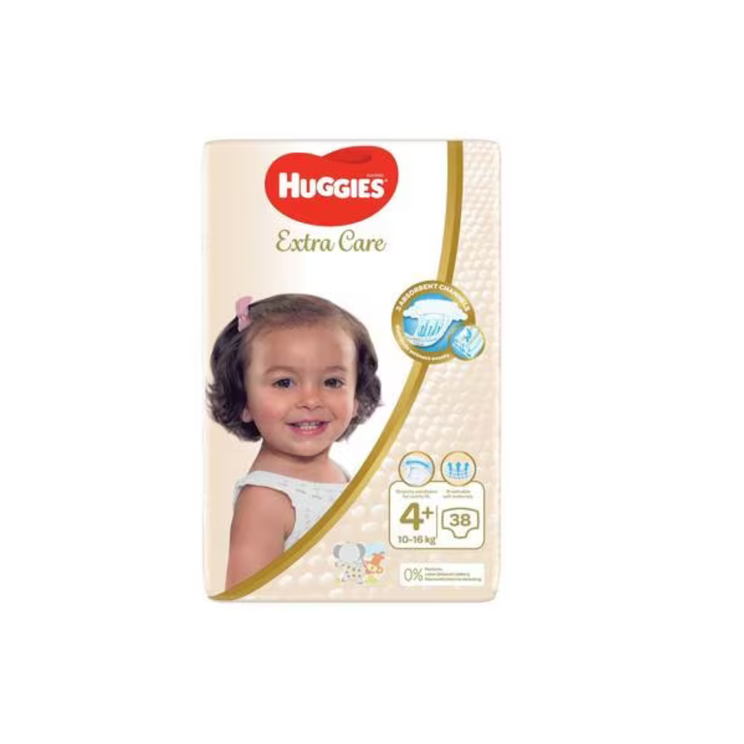 HUGGIES 4+ 10-16KG X 38