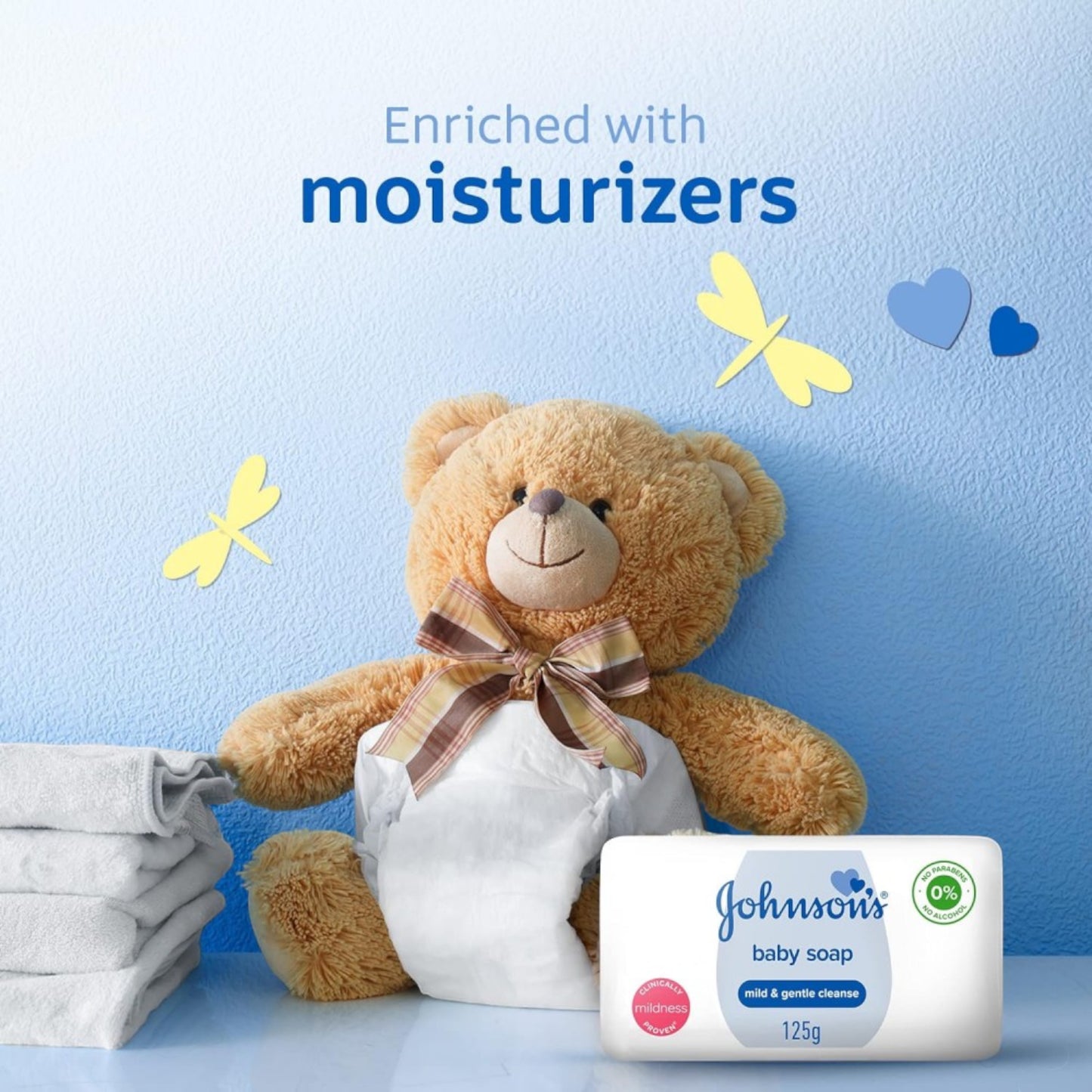 Johnson’s Baby Mild And Gentle Cleanse Soap – 125g