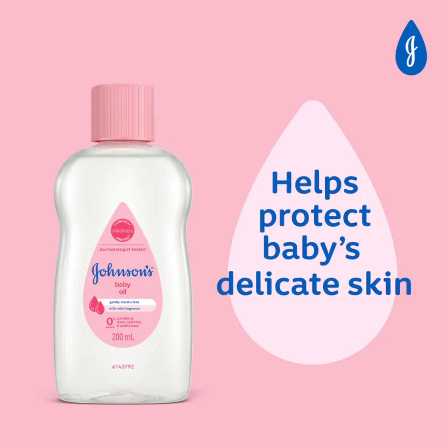 Johnson’s Baby Oil – 200ml