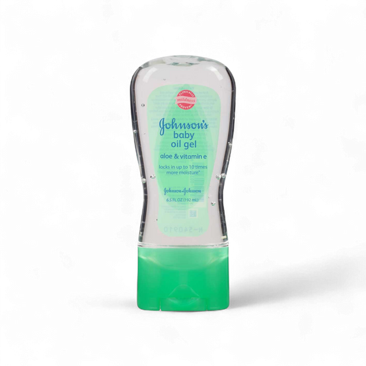 Johnsons Baby Oil Gel with Aloe Vera And Vitamin E – 192ml