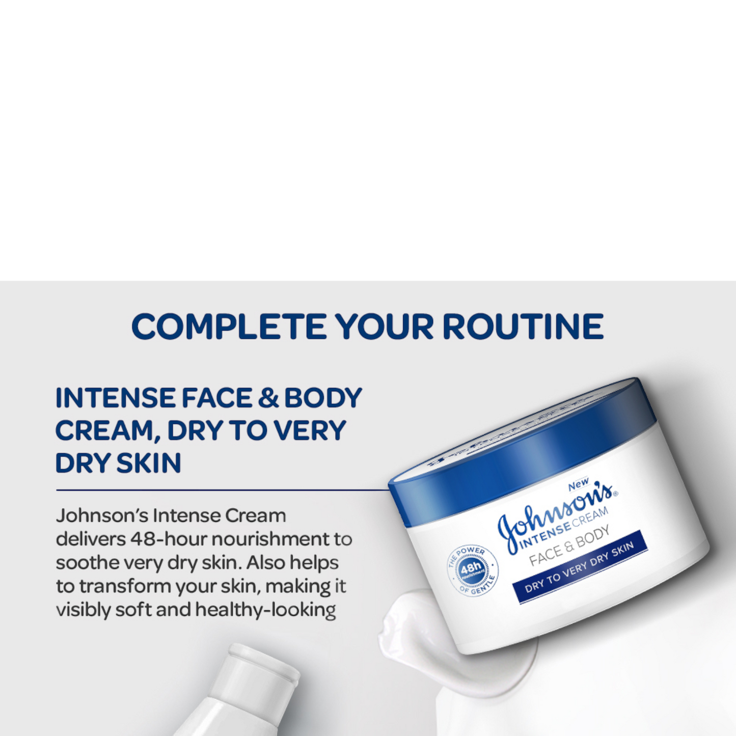 Johnsons Intense Cream for Dry to Very Dry Skin – 300ml