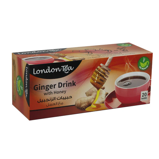 london tea ginger drink with honey