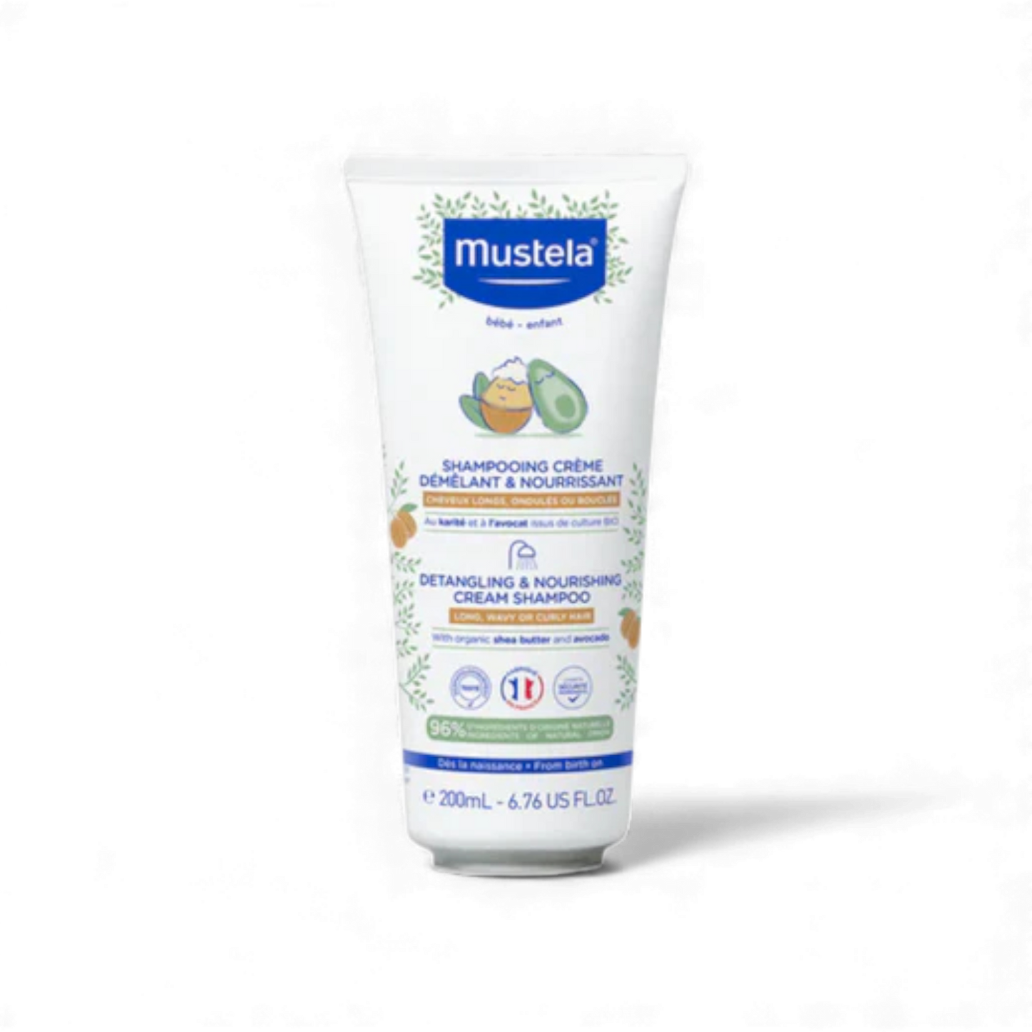 Mustela Detangling & Nourishing Cream Shampoo 200ml